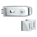 Vorschaubild Griffwerk CREATIVO 1.0 -Edelstahl poliert Ganzglastürbeschlagset -3-teiliger Bandsatz -ohne Griff -PZ