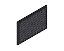 OSMO Schallschutz Alu-Fence Forsdal Dämmelement 950 x 47 x 670 mm