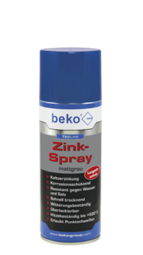beko TecLine Zink-Spray mattgrau 400 ml