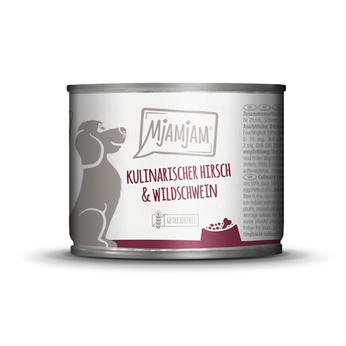 MJAMJAM Leckere Mahlzeit 200g Dose Hundenassfutter