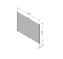 Vorschaubild Palmako Sichtschutz-Wand (Bianca)