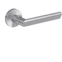 Vorschaubild Griffwerk Türgriff smart2lock 2.0 TRI 134 Schraubtechnik -Edelstahl matt Griffpaar mit Drückerrosetten