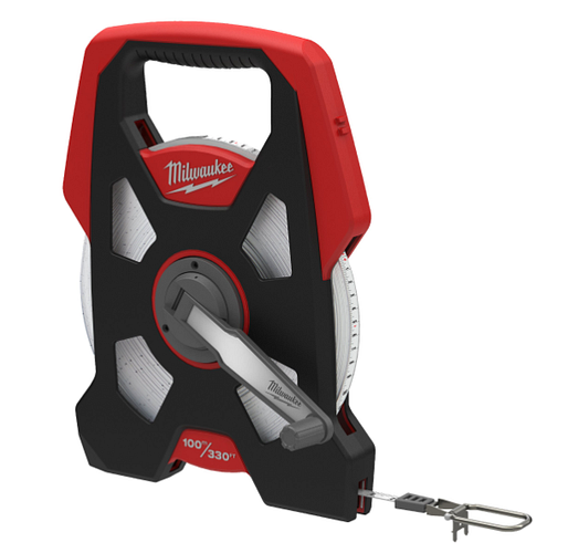Milwaukee Rahmenbandmaß 100 m/300 ft.  4932501122