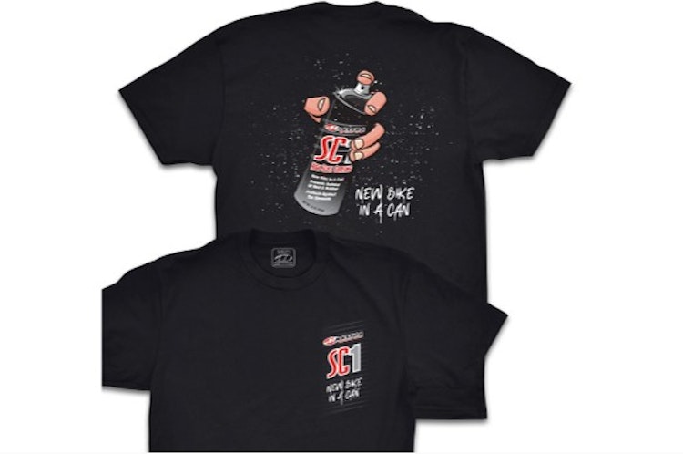 MAXIMA RACING OILS SC1 Graffiti Tee Schwarz M