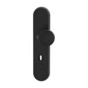 Vorschaubild Griffwerk Kombischutzbeschlag TITANO_882 ES1 72mm Zylinderabdeckung Tür 38-50mm Graphitschwarz