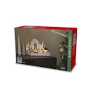 Vorschaubild Konstsmide Weihnachtsbeleuchtung LED Holzsilhouette Weihnachtsmarkt mit Riesenrad, batteriebetrieben