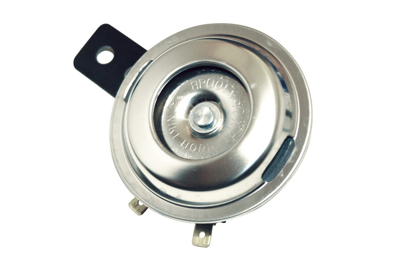 HIGHSIDER smart Horn Edelstahl, 12V, 72 mm Durchmesser, E-geprüft