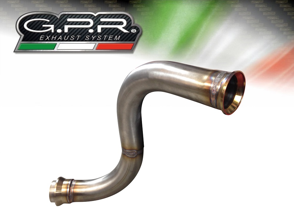 GPR Mittelrohre KTM Duke 125 2017/20 e4 Decat pipe manifold Decatalizzatore