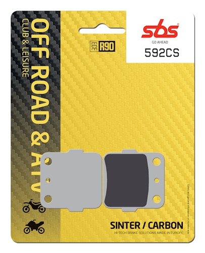 SBS Bremsbelag 592CS Offroad Carbon