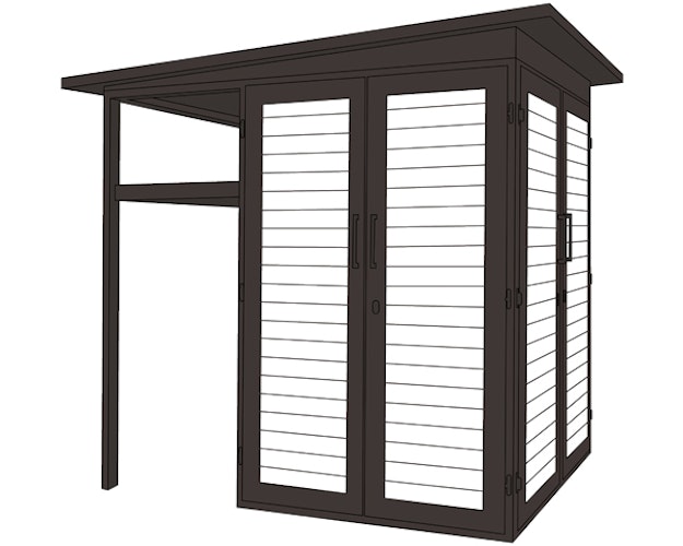 Weka Gartenschrank Geräteschrank Garten [Q] Multi