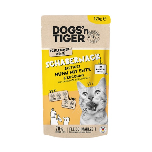 Dogs'n Tiger Dose 125g Katzennassfutter