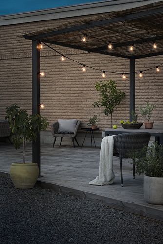 Konstsmide LED Biergartenkette Dimmer 40 Dioden