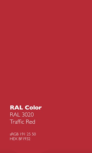 NIEDERDRUCK 3 Wege Wasserhahn Küchenarmatur, Edelstahl Massiv mit 360° schwenkbarem Auslauf, abnehmbare 2 strahl Handbrause, Hochglanz / Rot