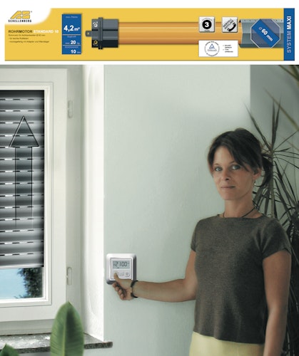 Schellenberg Rohrmotor Maxi STANDARD 10Nm