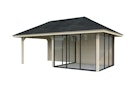 Vorschaubild Palmako Pavillon Bianca 16,6 m² Set 206 Slide - 28 mm