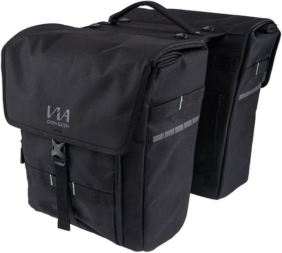 CONTEC Doppeltasche Via Weekender schwarz