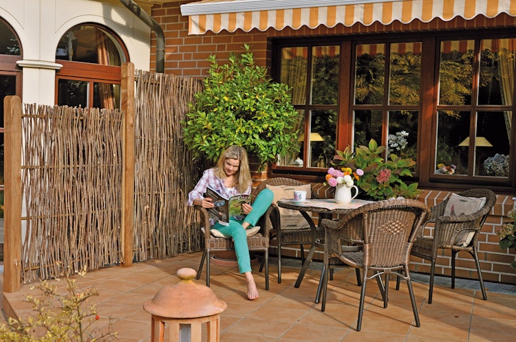 T&J PEPE Haselnusszaun 1800 x 1800 mm