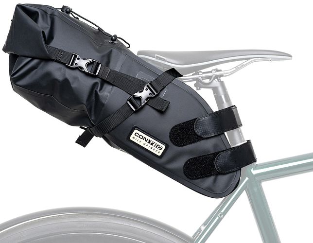 CONTEC Satteltasche Mile Grinder Back 10 schwarz