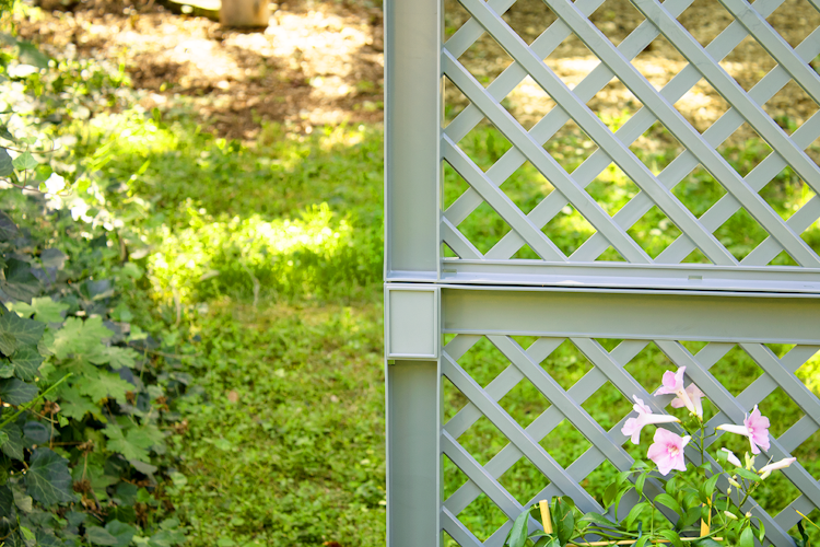 KHW Pflanzkasten groß mit Zentralspalier (2-tlg.) 100 cm