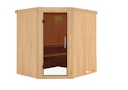 Vorschaubild Karibu Sauna Siirin mit Eckeinstieg 68 mm