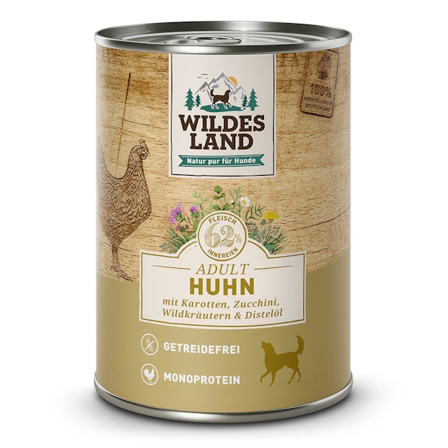 Wildes Land Hundenassfutter 400gVorschaubild
