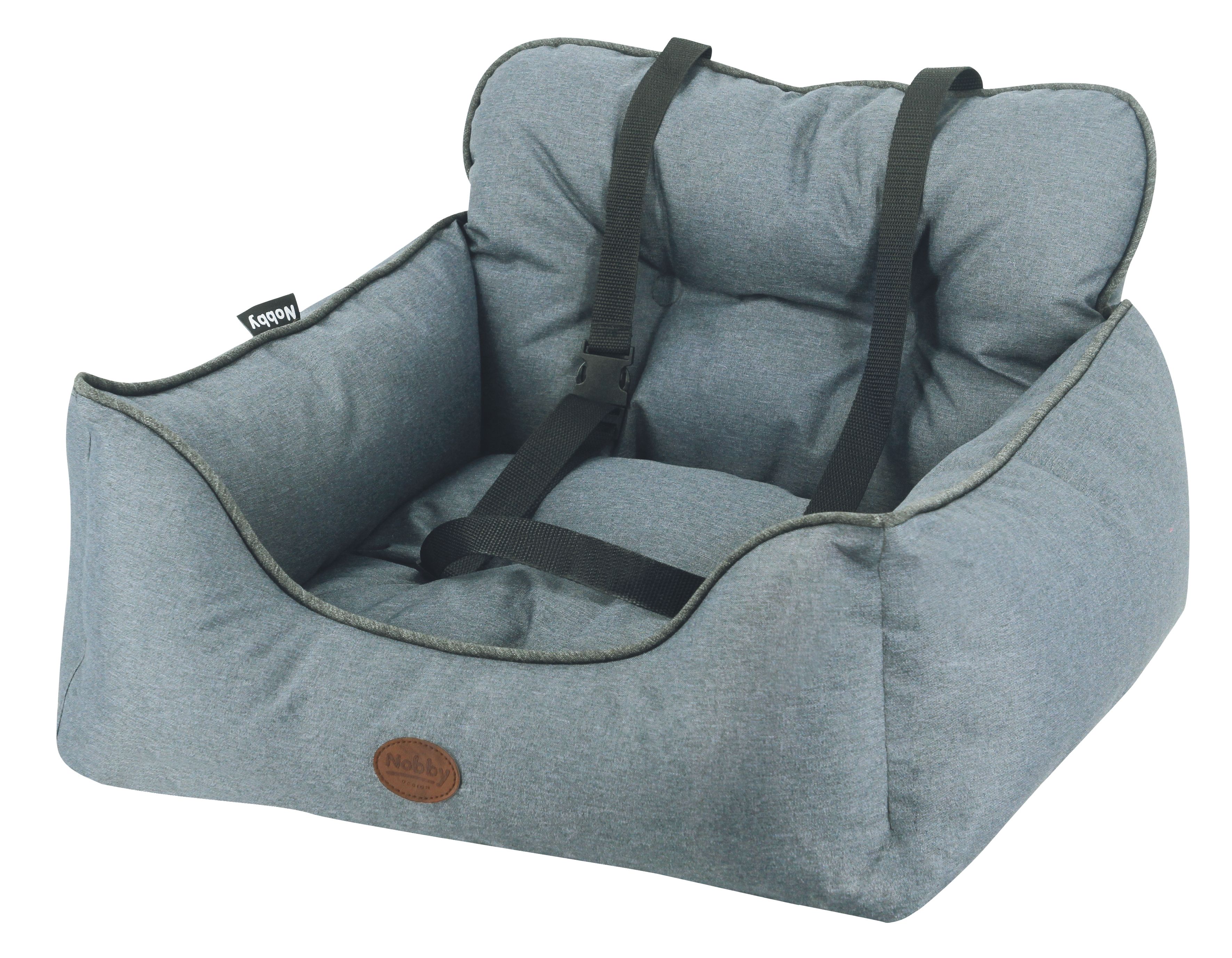 NOBBY Reisebett "KADEK" hellgrau L x B x h: 55 x 50 x 34 cm