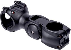 CONTEC Vorbau Lida 95 mm schwarz 95 mm lang, 25, 4 mm Lenkerklemmung