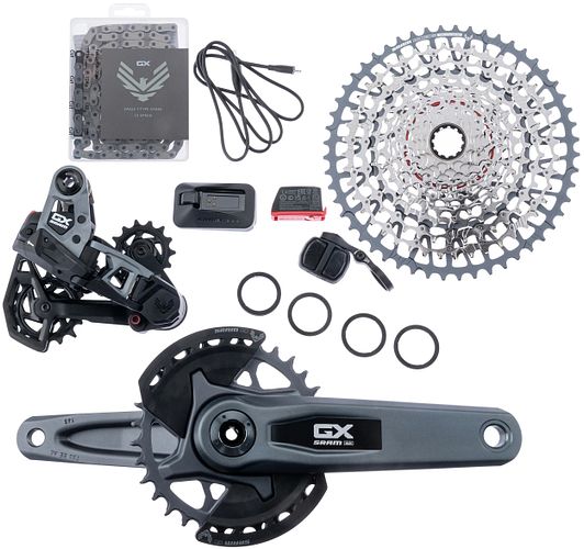 SRAM Schaltgruppen-Set GX Eagle AXS Transmission 165 mm dark polar