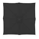 Vorschaubild Derby Mittelsmastschirm BASIC 210 x 210 Push up, Aluminium Anthrazit / 100 % Polyester 180 g/m²