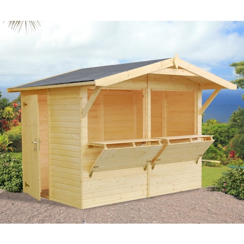 Palmako Marktstand Stella 5,0 m² - 16 mm