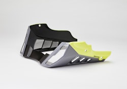 BODYSTYLE Sportsline Bugspoiler ABS Kunststoff grau/gelb für YAMAHA MT-10 / SP 