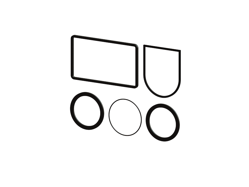 Kessel 70115 - Dichtungsset DN 100 für Staufix orange