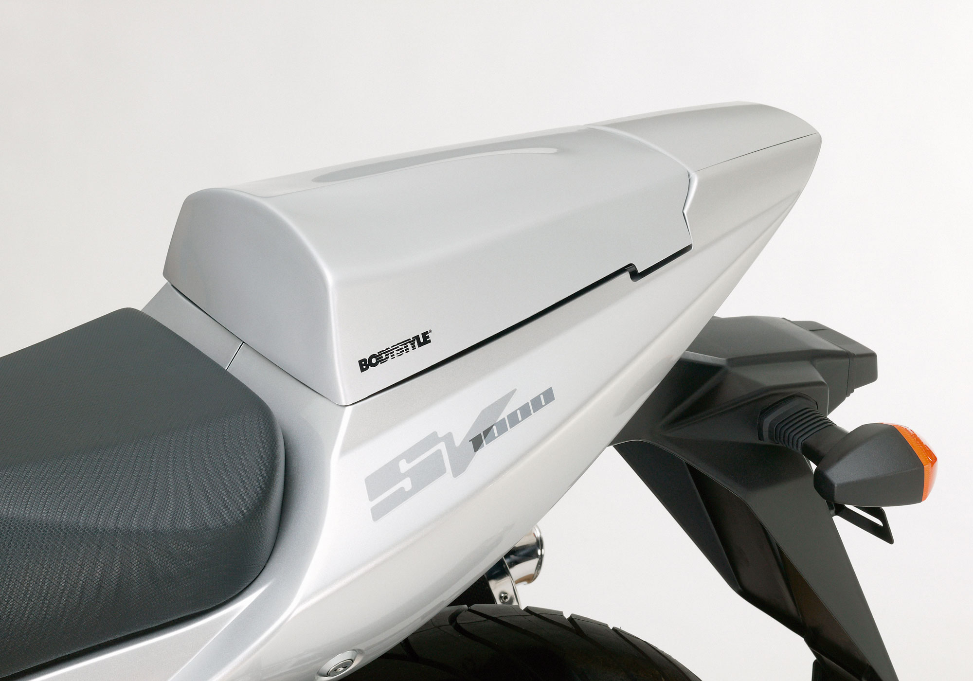 BODYSTYLE Sportsline Sitzkeil ABS Kunststoff unlackiert für SUZUKI SV 1000 N, SV 1000 S, SV 650 N, SV 650 S