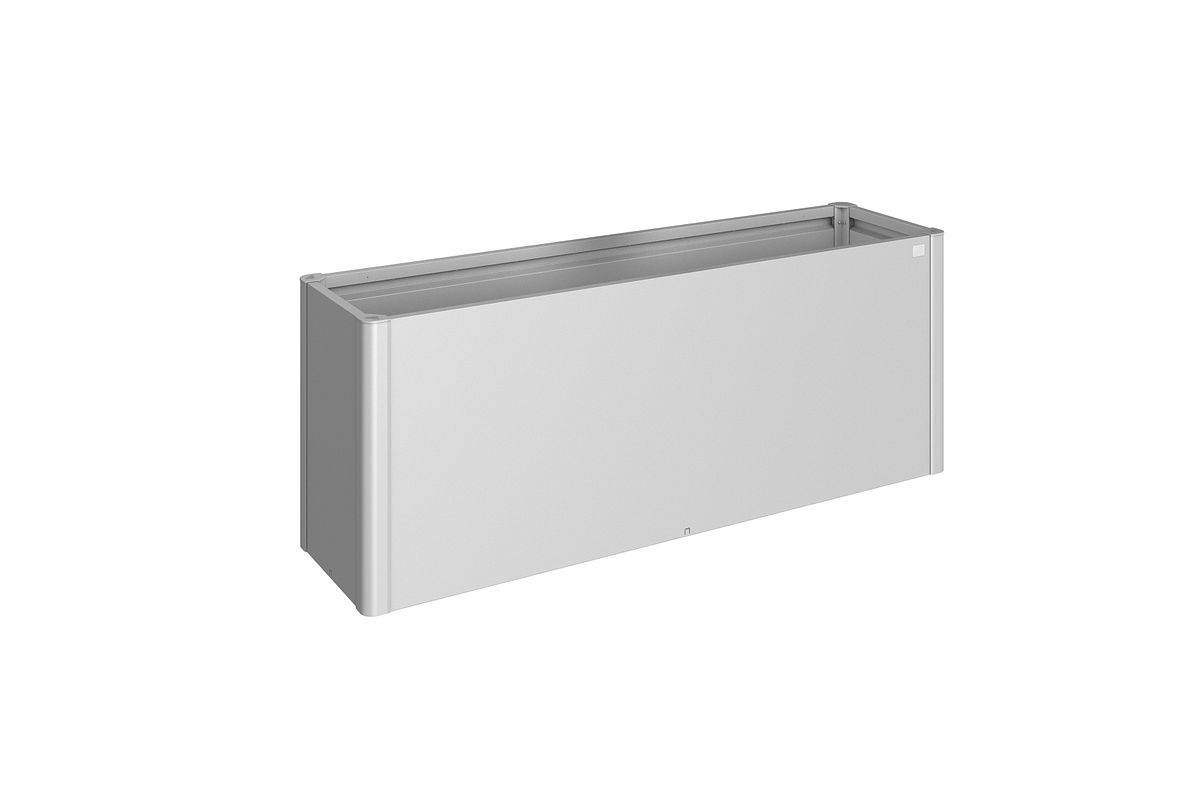 Biohort Pflanzbeet Belvedere B 201 x T 53 cm (Gr. 200) 77 cm (MAXI) silber-metallic