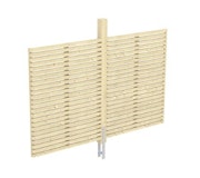 Skan Holz Rückwand Rhombus passend für Einzel-Carport SpessartZubehörbild