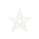 Vorschaubild Konstsmide Weihnachtsbeleuchtung  Micro LED Silberstern Ø64cm