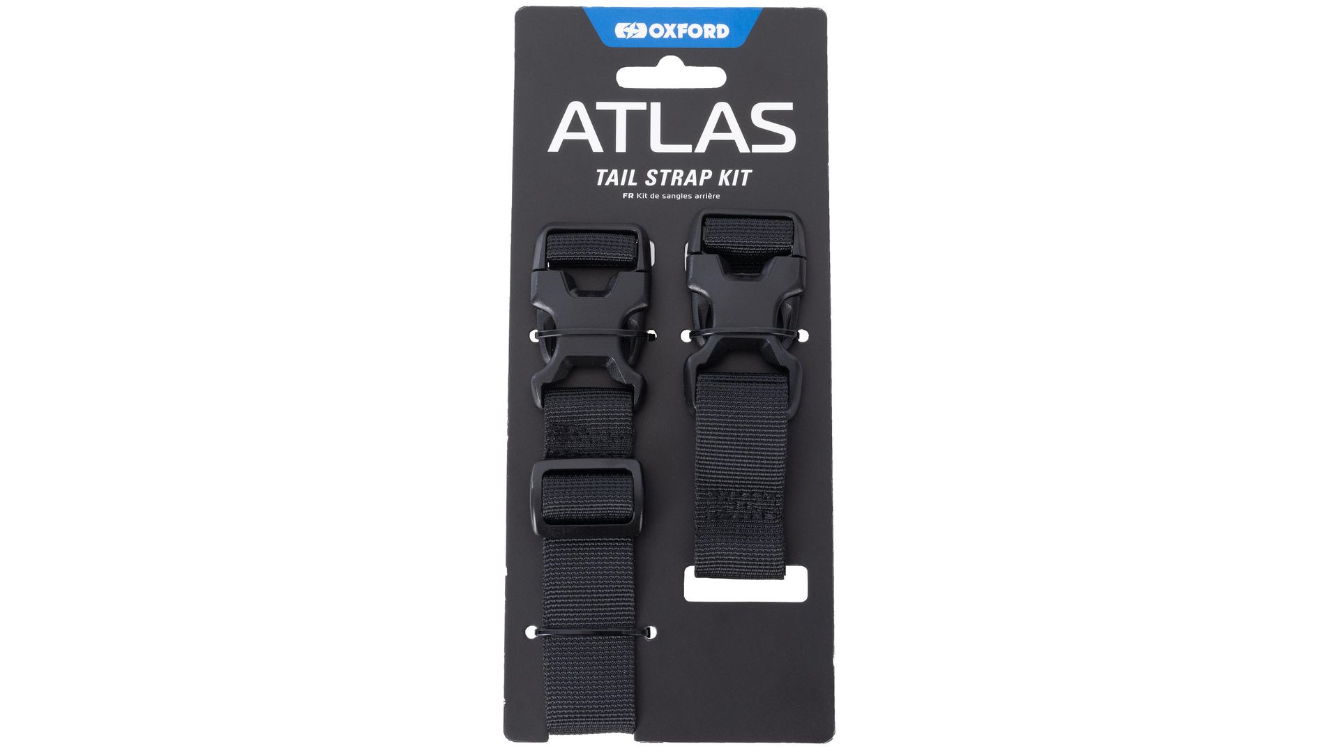 Oxford Atlas Tail Strap, schwarz, One Size 