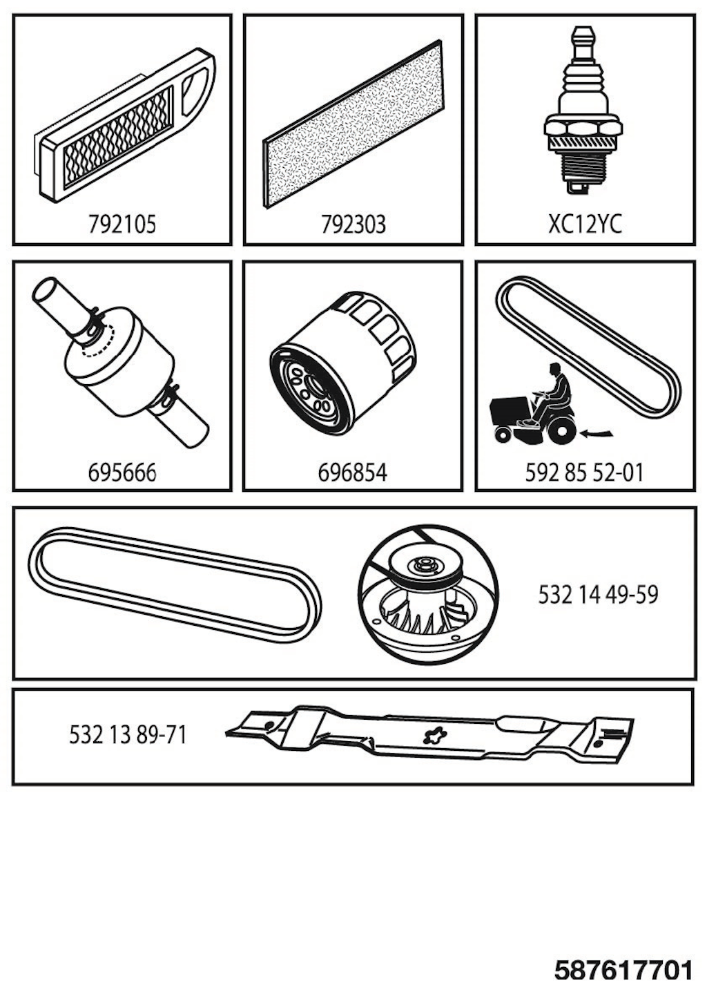 Explosionszeichnung Ersatzteile