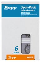 Kopp Steckdose anthrazit - 923415053