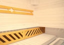 Vorschaubild Weka Premium Massivholz-Elementsauna Kemi Panorama 1 mit Glastür+2 Fenster und Sternenhimmel - 45 mm
