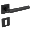 Vorschaubild Griffwerk VAYA 128 LUCIA fast2fix Fast2Fix GK3 Rosetten eckig Profilzylinder Graphitschwarz