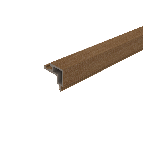 NewTechWood WPC Außeneckprofil 55 x 62 x 2900 mm