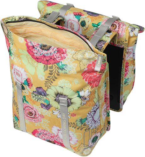 Basil Bloom Field Doppeltasche 35 l gelb