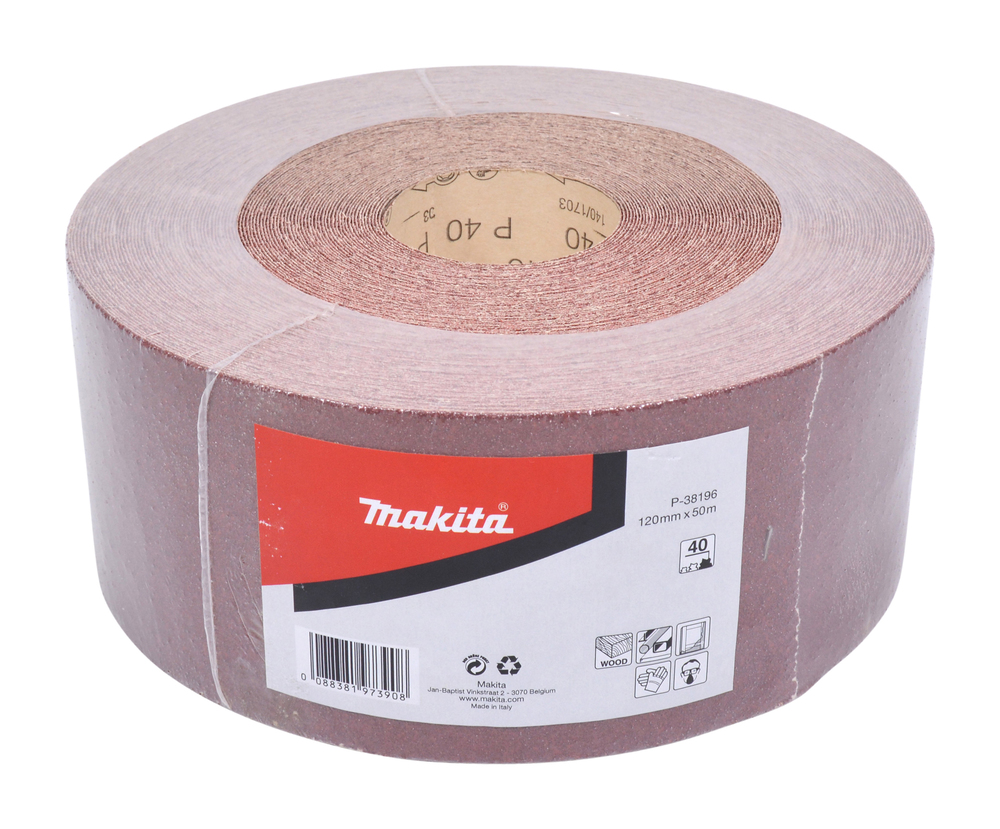 Makita Schleifp.Rolle 120mmx50m K40 P-38196