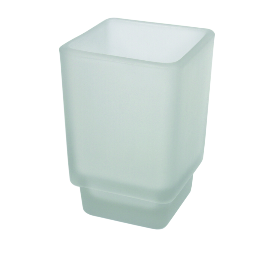 Bravat Glas für Glashalter New York, mineralweiß