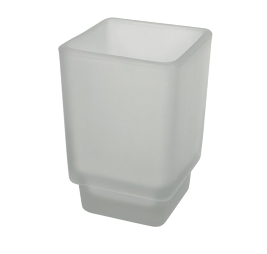 Bravat Glas für Glashalter New York, mineralweiß