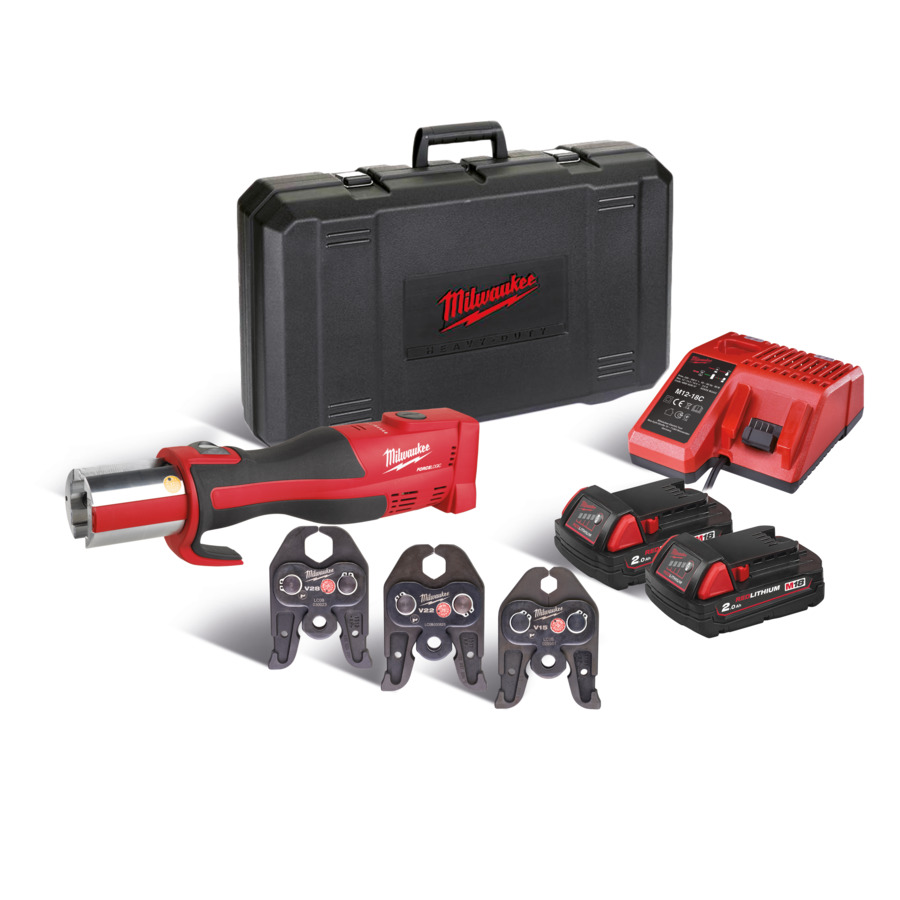 Milwaukee M18BLHPT-202C V-SET AK.PRESSWERKZEUG IN2 4933451134