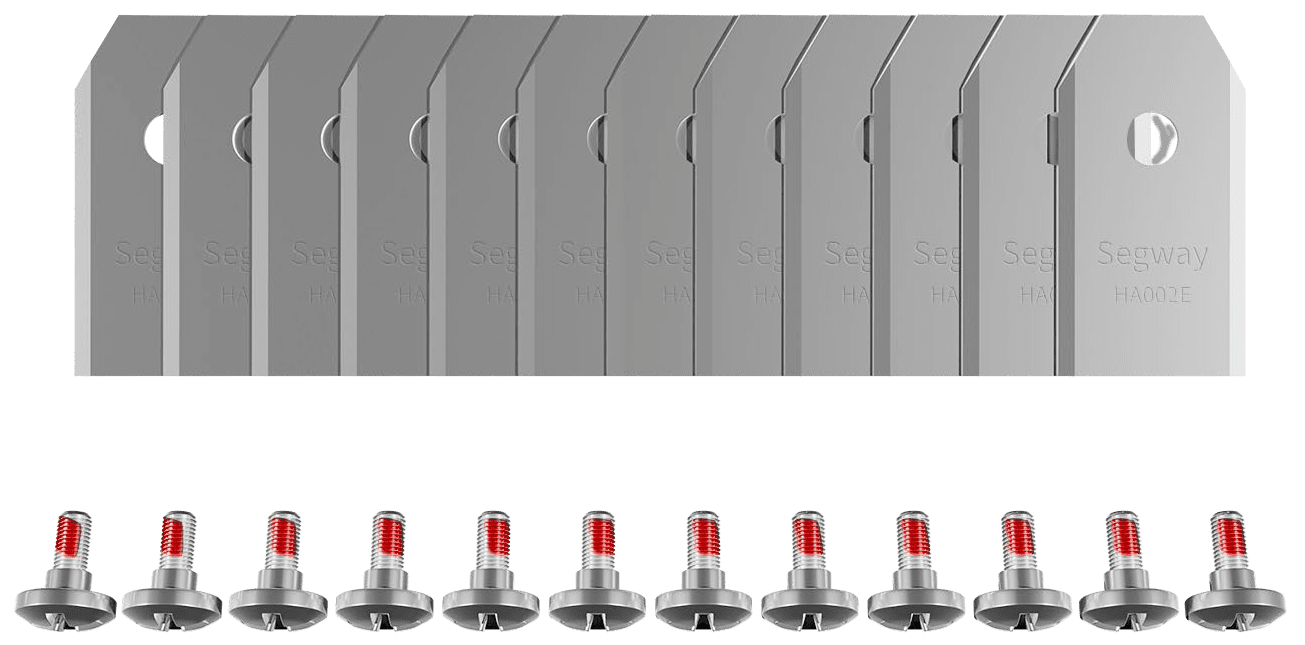 Segway Navimow Long-Life-Ersatzmesser 12 Stück, inkl. Schrauben