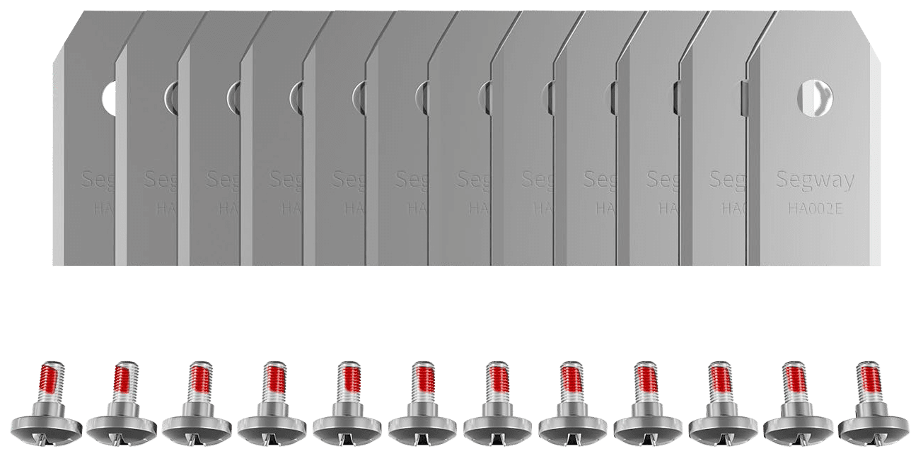 Thumbnail - Segway Navimow Long-Life-Ersatzmesser 12 Stück, inkl. Schrauben