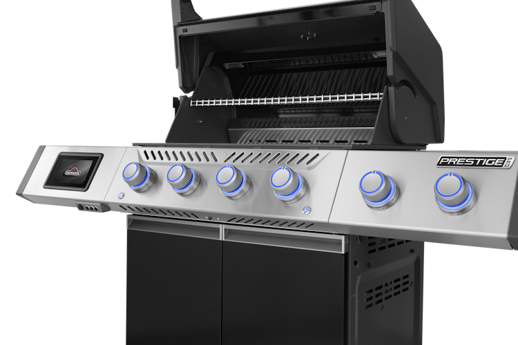 Napoleon Prestige PRO 500, Connected, Schwarz, inkl. Drehspieß